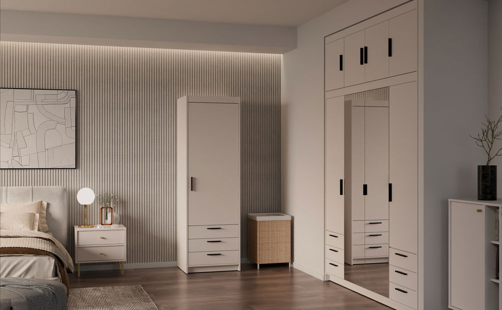 Policová skříň Elanor III (béžová)