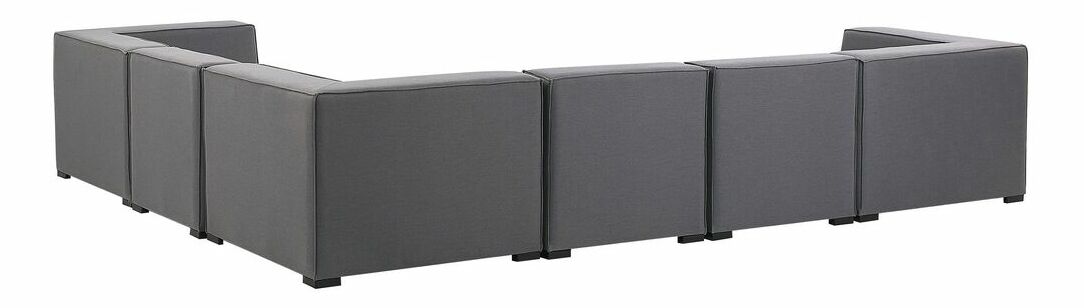 Zahradní sedací souprava ARRIVE (šedá) (pro 7 osob)