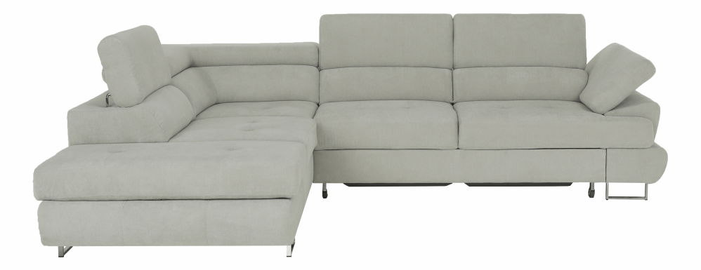 Rohová sedací souprava Bjorn (L) (světle šedá)