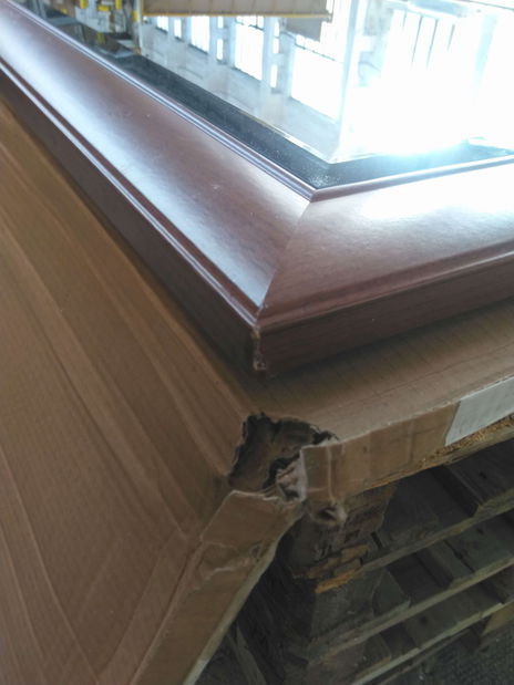 Zrcadlo BRW KENT ELUS 155 (Kaštan) *bazár