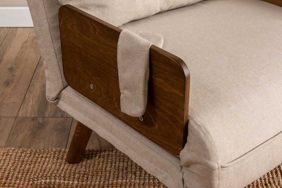 Křeslo Como S (krémová)