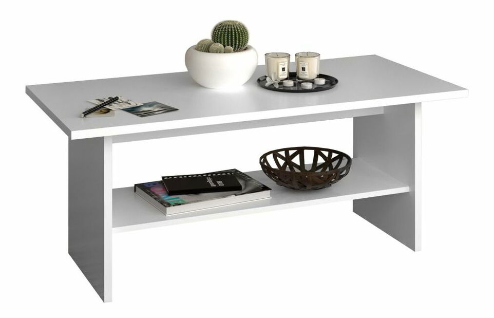Konferenční stolek ERODIO (bílá)
