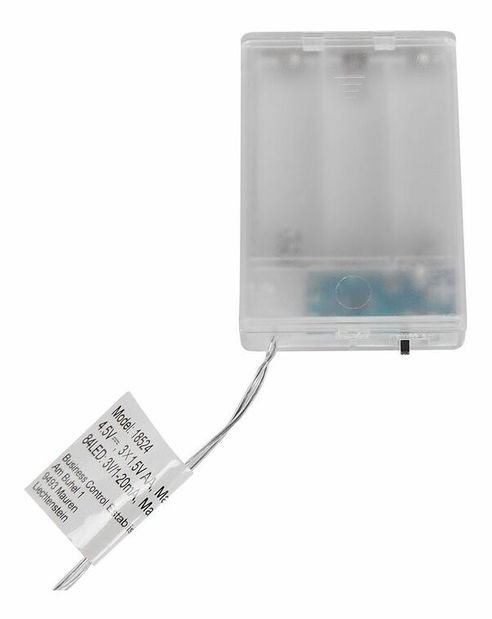 Set 3 ks LED dekorace hvězdy Kunza (stříbrná)