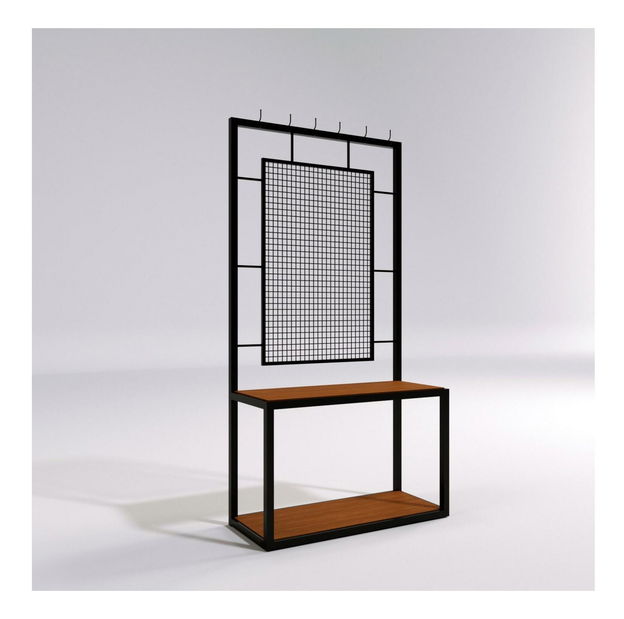 Věšák Sekeme (ořech + černá)