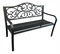 Zahradní lavička Intente (černá)