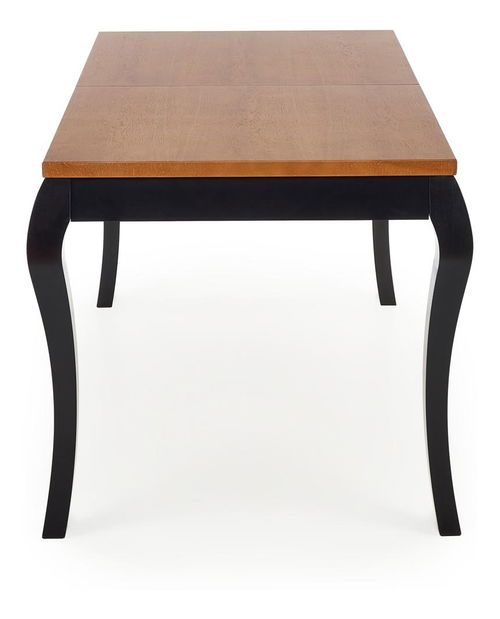 Jídelní stůl Warin (tmavě šedá + černá) (pro 6 až 8 osob)