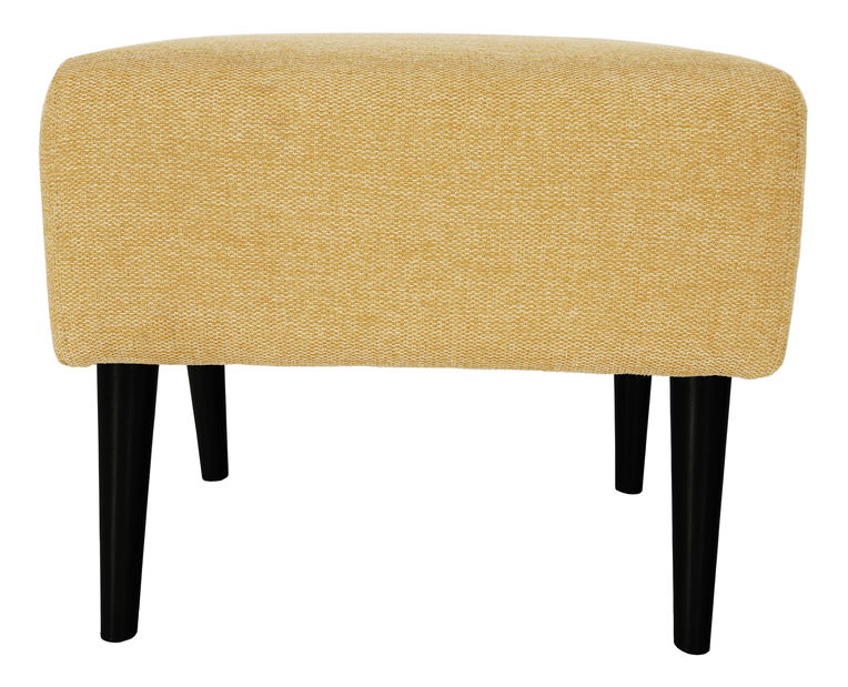 Taburet Saif (žlutá + černá)