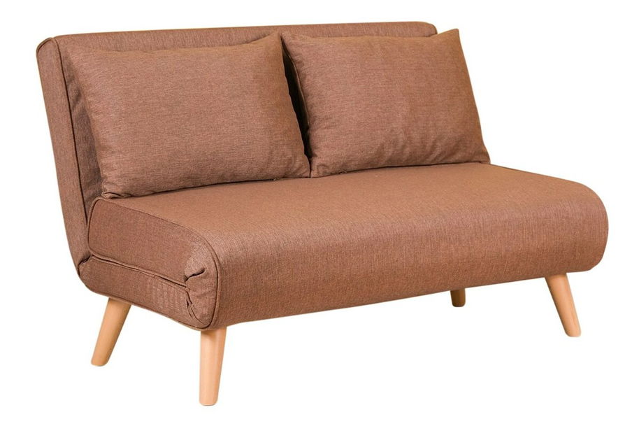 Sedačka futon Fillie (Hnědá)