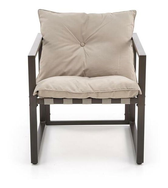 Křeslo Osmael (šedá)