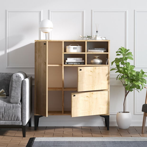 Regál Aliex 2 (Dub safírový)