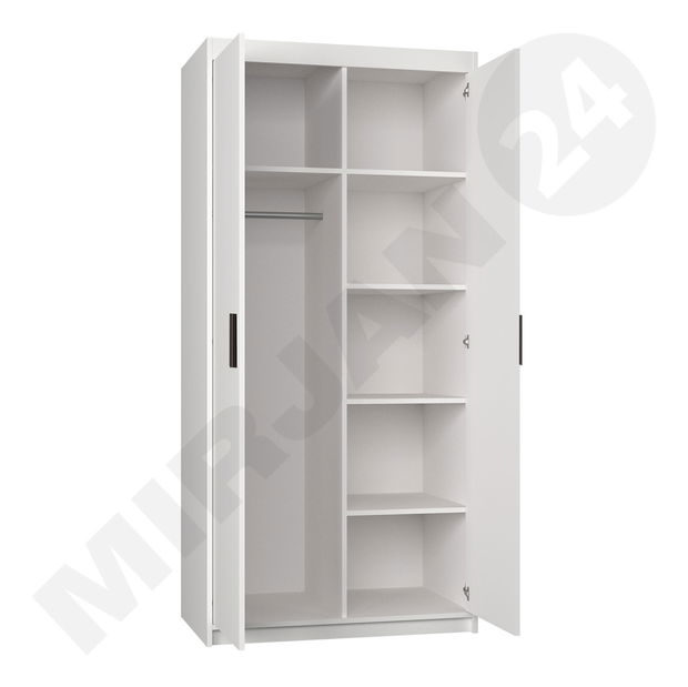 Šatní skříň Milica 2D (dub lefkas)