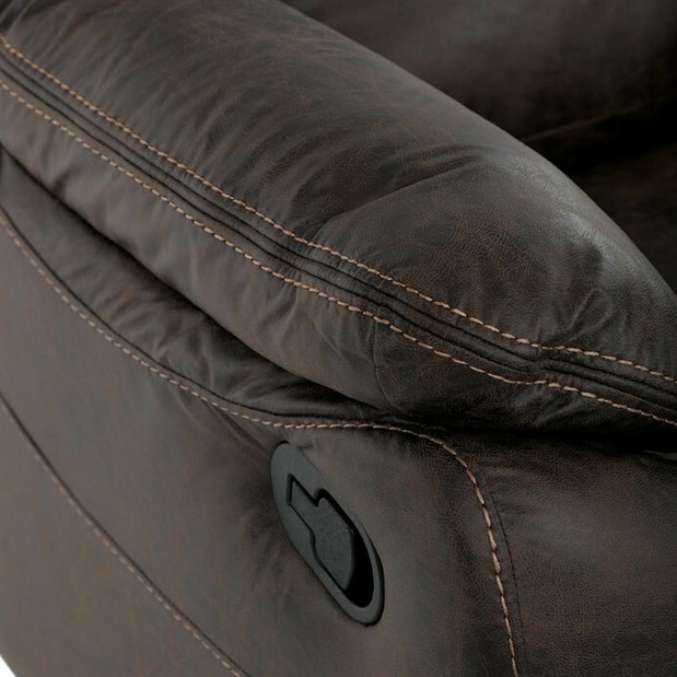 Relaxační křeslo Termot (hnědá)