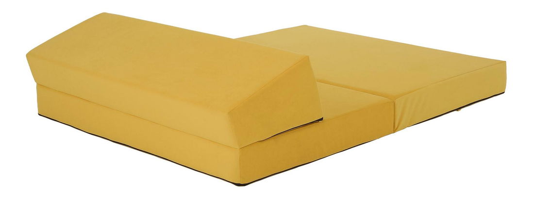 Rozkládací křeslo Viajado (žlutá)