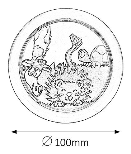 Dekorativní svítidlo Leon 4565 (vícebarevné)