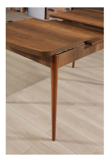 Jídelní stůl Pinava 1 (ořech) (pro 4 osoby)