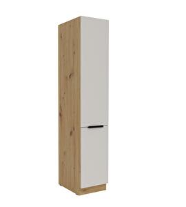 Potravinová kuchyňská skříňka Sayla 40 DK-210 2F (kašmír + dub artisan)