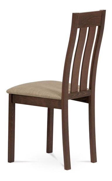 Jídelní židle Aboga (ořech + béžová)