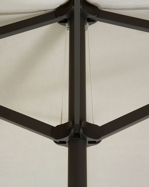 Záhradný slnečník 270 cm SILVANIA (polyester) (svetlobéžová)