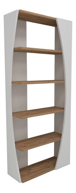 Regál Sissi (Borovice antlantic + Bílá)