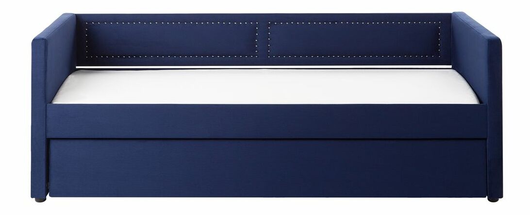 Jednolůžková postel 200 x 90 cm Mimza (modrá)