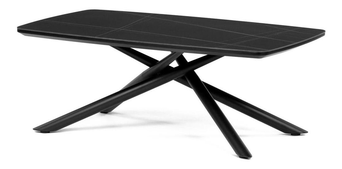 Konferenční stolek Apoyabamos (mramor černý)