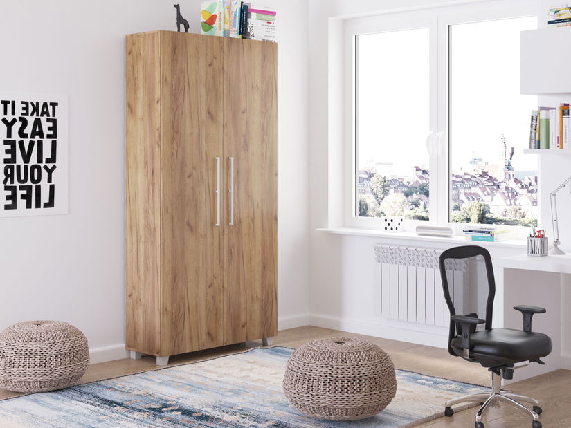 Sklápěcí postel 90 Todd (craft zlatý) (vertikální)