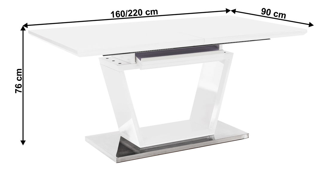Rozkládací Jídelní stůl Perlla
