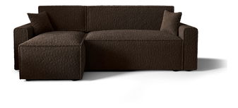 Rohová sedací souprava Mirage Bis Sed (tmavě hnědá) (L)
