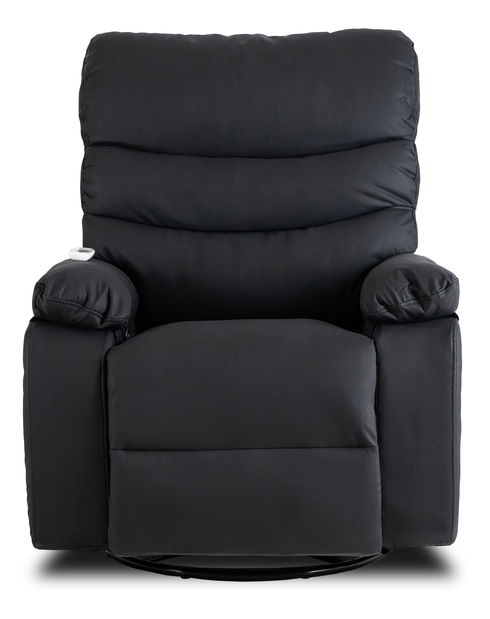 Masážní křeslo Bricke (černá)