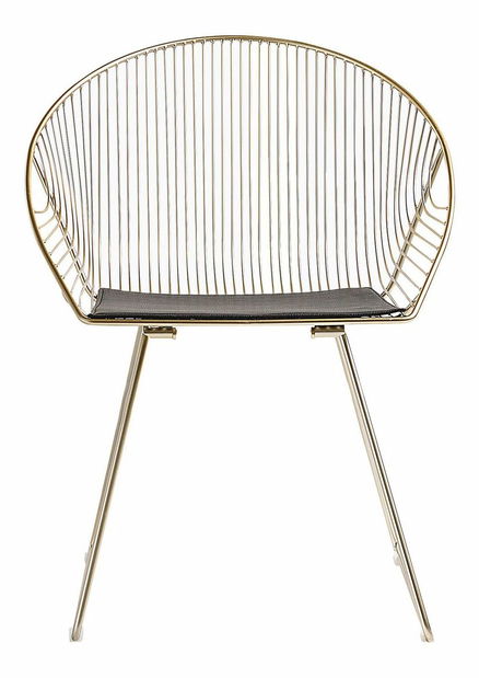 Set 2ks. jídelních židlí Auron (zlatá)