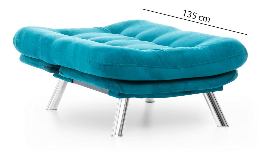 Křeslo Mishike 1 (Petrolejová)