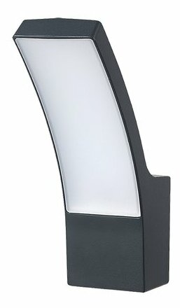 Venkovní nástěnná LED svítilna Palanga (bílá + antracit)
