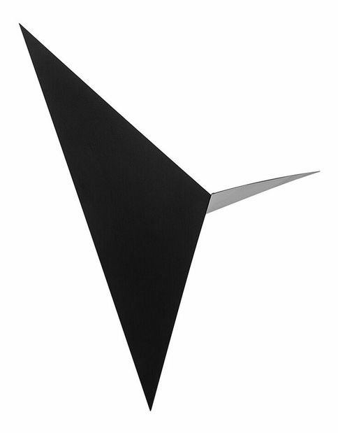 Nástěnná lampa BRIA (kov) (černá)