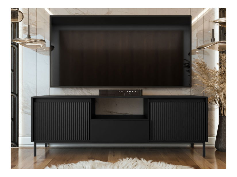 Sada nábytku do obývacího pokoje Somkera II (černá)