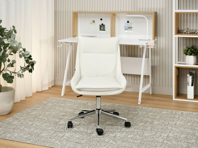 Kancelářské křeslo Leoss (krémová)