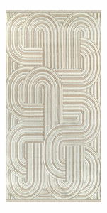 Koberec 100 x 200 cm Amore V (krémová)