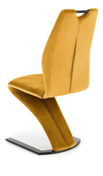 Jídelní židle Klamgan (hořčičná)