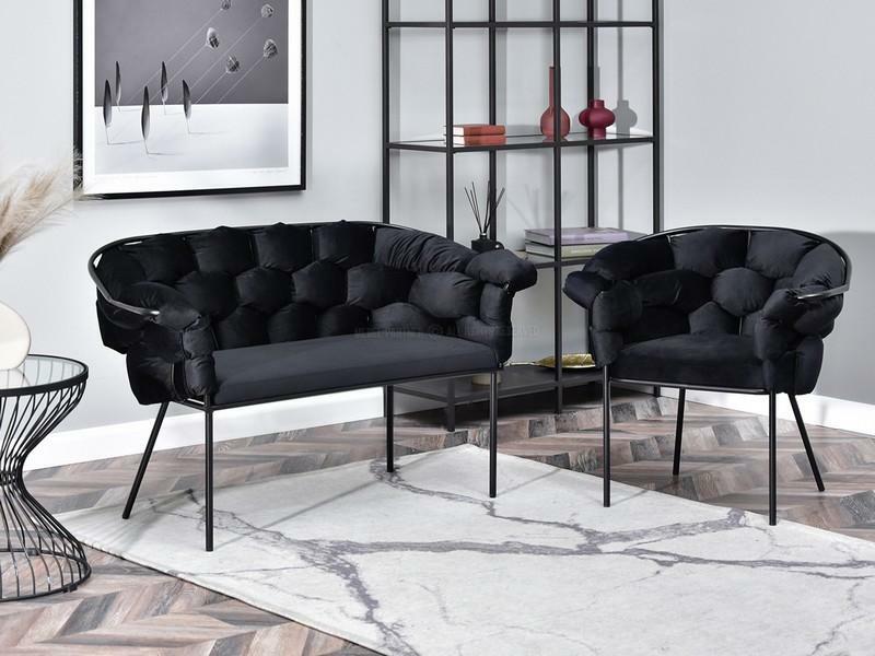 Relaxační křeslo Piplio (černá)