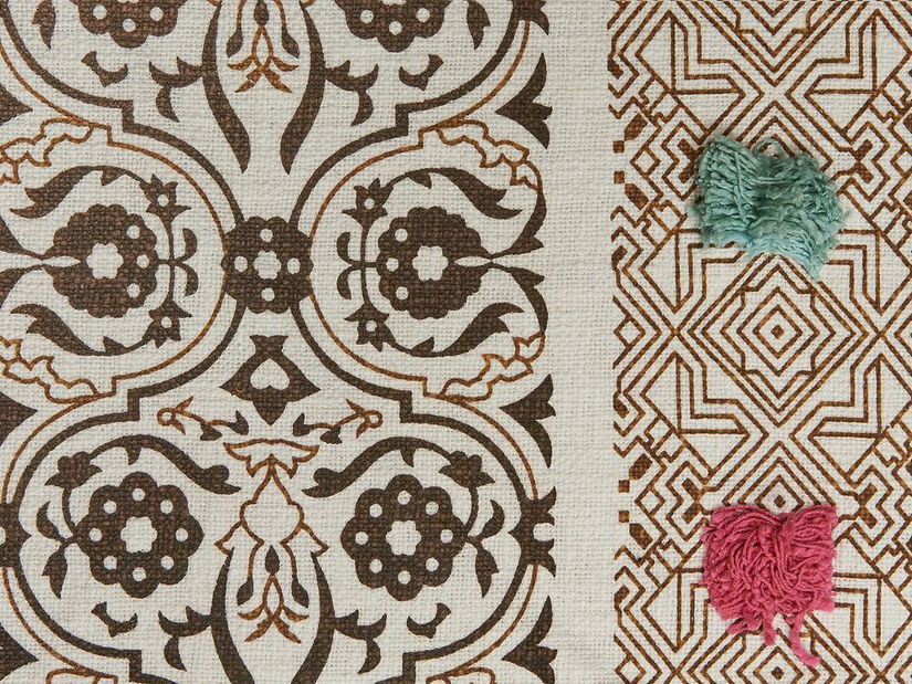 Deka 130 x 180 cm Chiza (hnědá)