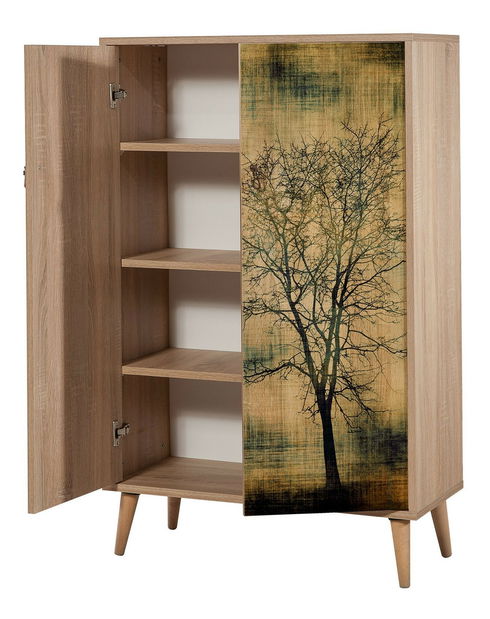 Skříňka Multibox (Dub sonoma)