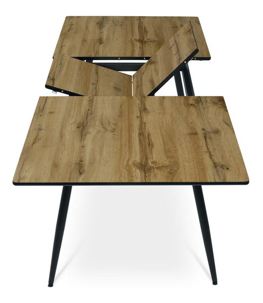 Rozkládací jídelní stůl Hunden (dub divoký) (pro 4 8 osob)