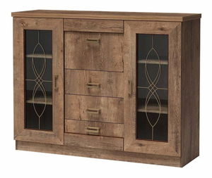 Vitrína Titanus 14 (dub lefkas)