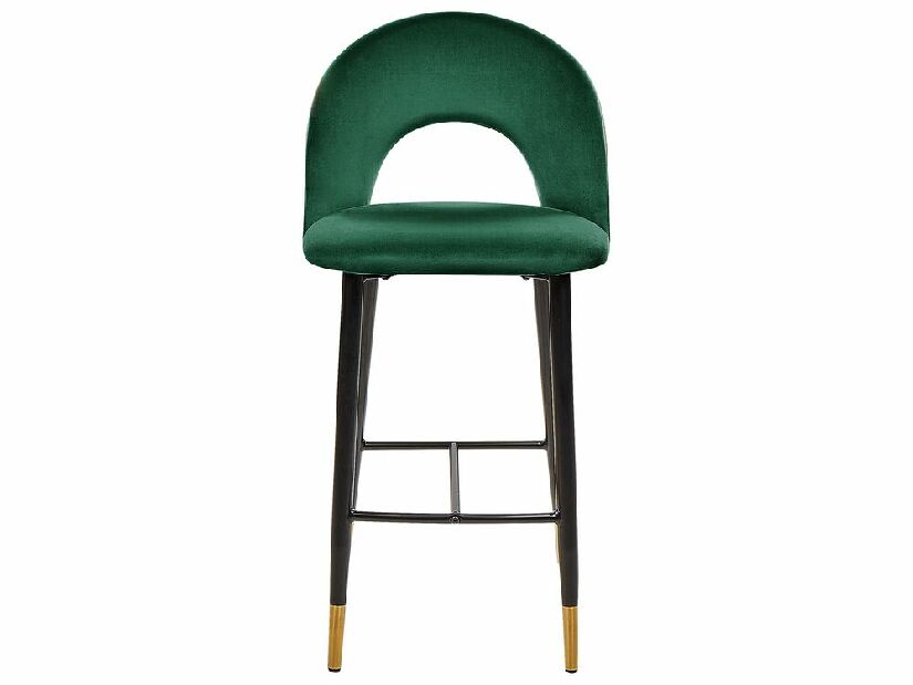 Set 2 ks barových židlí Fabian (zelená)