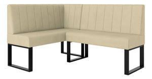 Rohová lavice Mondeo 130x170 (krémová) (L)