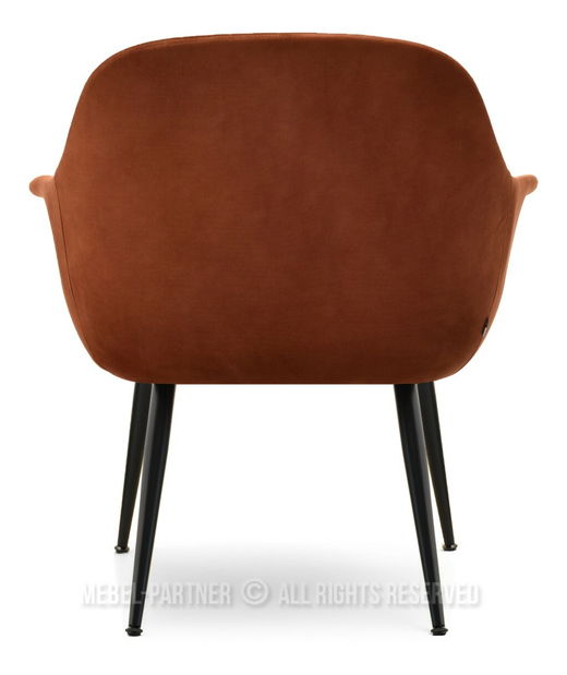 Křeslo Osmol F (měděná + zlatá)