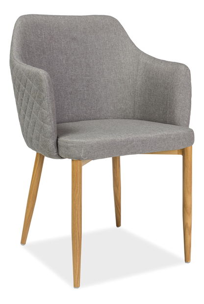 Křeslo Augusta (šedá)