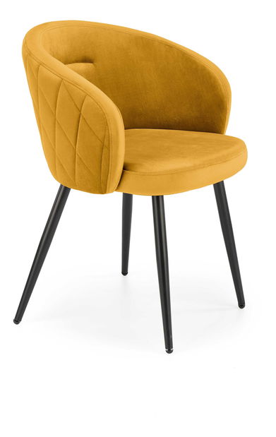 Jídelní židle Kieth (hořčicová)