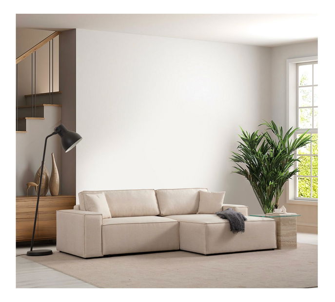 Rohová sedačka Pirlofenzza (s úl. prostorem) (P) (ecru)