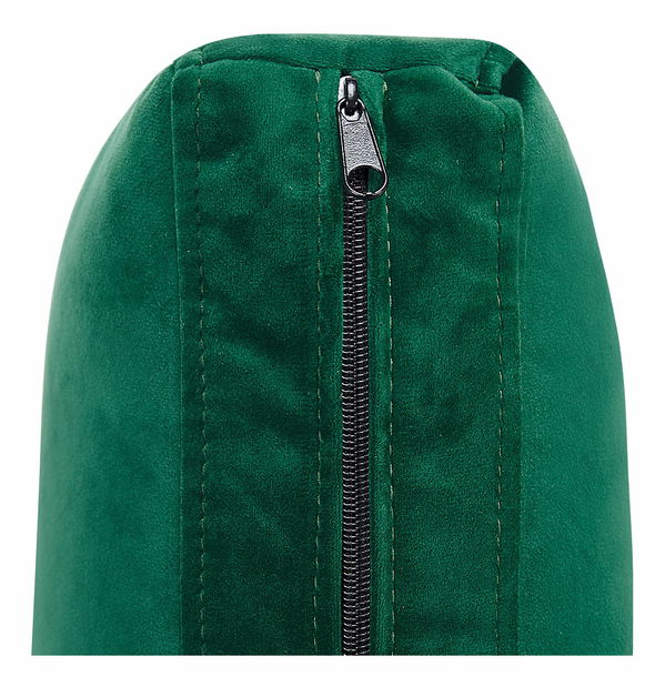 Pohovka trojsedačka EVENA (zelená) (s taburetem)