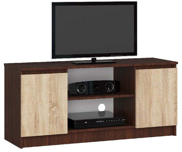 TV stolek Darian (wenge + dub sonoma)